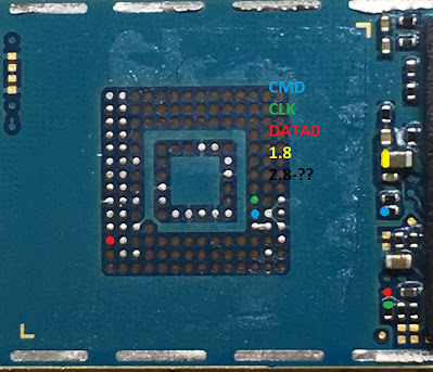 ISP PinOut Samsung SM-A320F