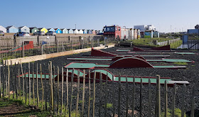 Crazy Golf course at the Boating Lake in Southwold, Suffolk