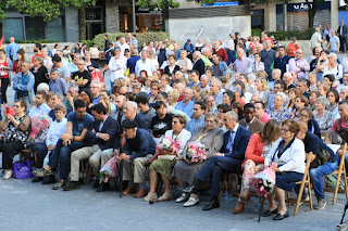 Homenaje a las víctimas de la Guerra Civil