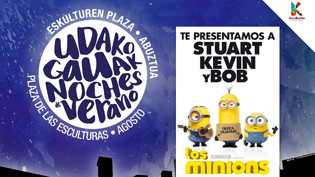 Programa Noches de Verano con la proyección de Los minions