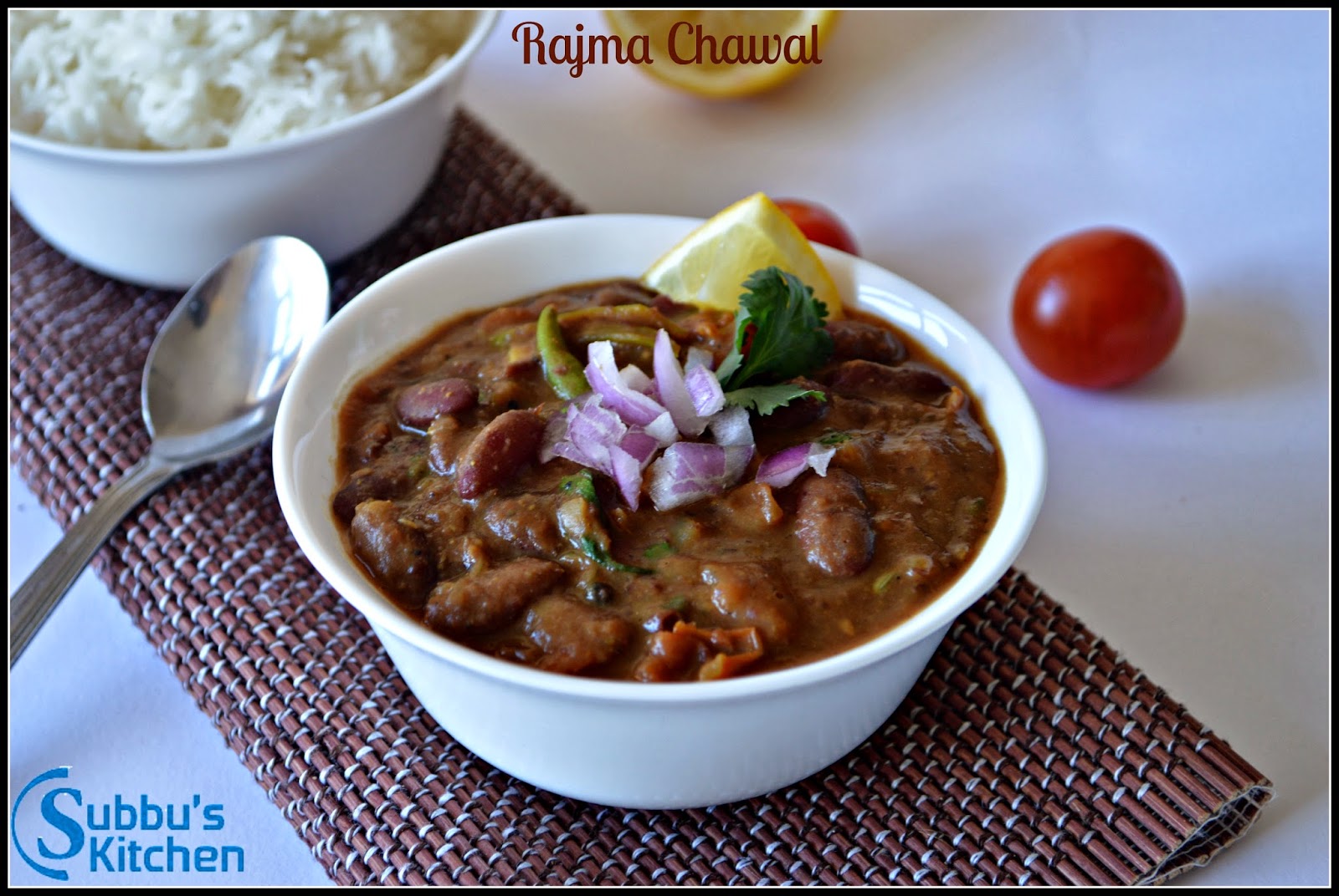Rajma Chawal Kidney Beans Rice Subbus Kitchen