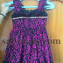 Brasso Purple and Black Frock