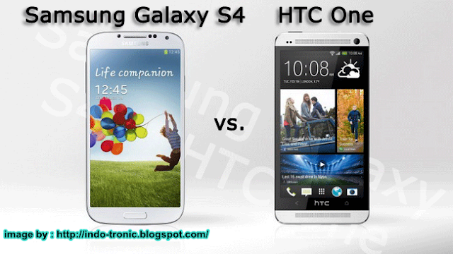 Review Perbandingan Galaxy S 4 dengan HTC One