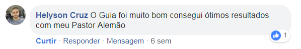 Guia de Adestramento de cães - Passo a Passo depoimentos