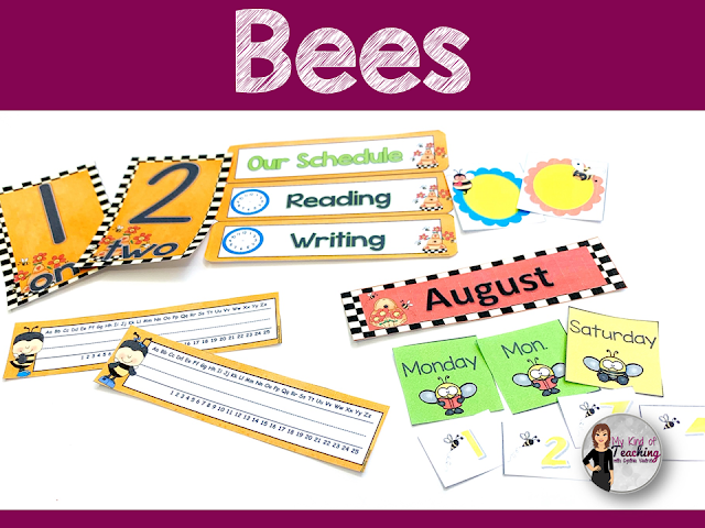 Bee themed classroom