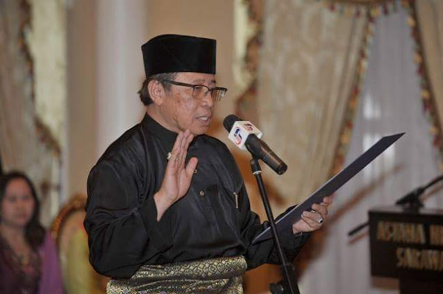 UCAPAN TAHNIAH KEPADA DATUK AMAR ABANG JOHARI TUN OPENG ATAS PERLANTIKAN SEBAGAI KETUA MENTERI SARAWAK