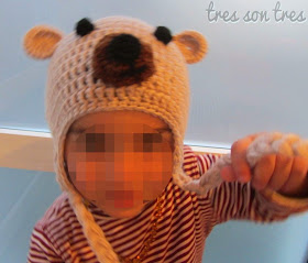 gorro hat crochet ganchillo niños