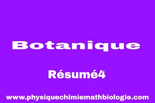 Résumé4 de Botanique (L2-S2-SNV)