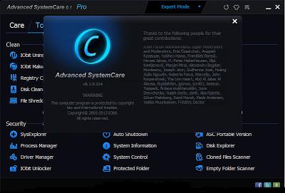  ADVANCED SYSTEMCARE PRO 6.1 DOWNLOAD WITH FULL SERIAL KEYS