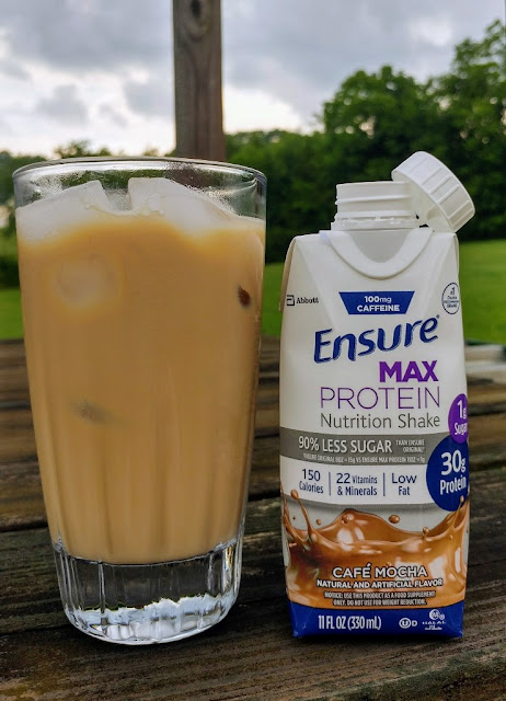 #ad try #EnsureMaxProteinAtWalmart over ice