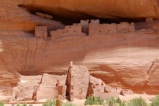 Ruins in Canyon de Chelly on Navajo Tribal Trust Land