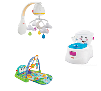 Diventa tester Fisher-Price (palestrina, toilette e giostrina)