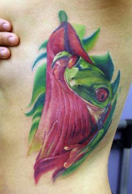 frog tattoo design