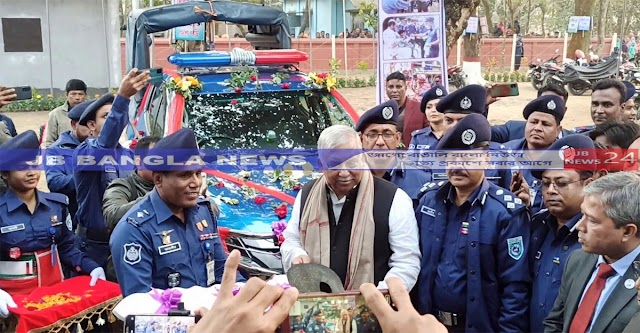 দীর্ঘ প্রতীক্ষার পর ভূল্লী থানা উদ্বোধন, উচ্ছ্বসিত ঠাকুরগাঁওবাসী
