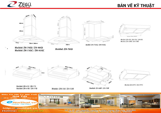 Quạt hút mùi  ZEGU Trang 16