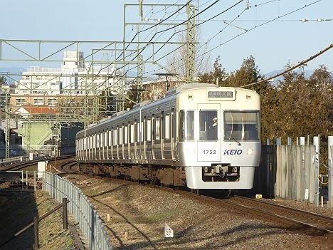 京王電鉄　各停　明大前行き1　1000系(2018年2月 下北沢駅工事に伴う運行)