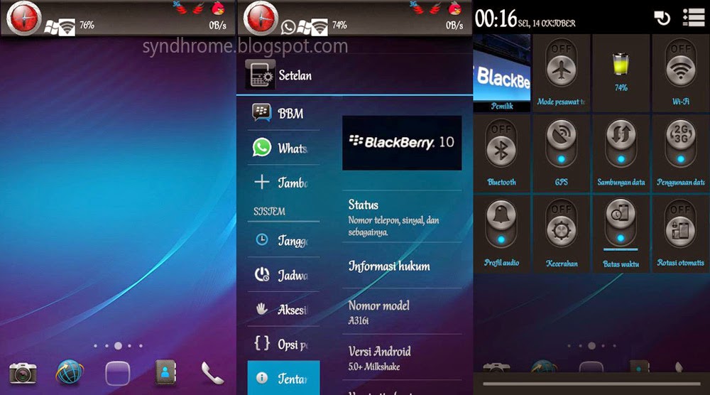 Install Custom ROM Blackberry Z10 di Lenovo A369i | Super ...