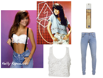 Kelly Kapowski Sitcom Saved by the Bell Style Staples The crop top 