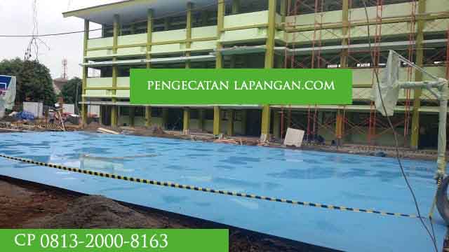 Pengecatan Lapangan Basket