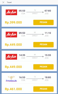 Pesan tiket pesawat pake Bang Joni Line Messenger