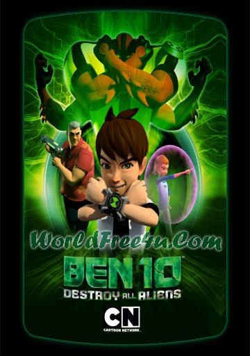Poster Of Ben 10: Destroy All Aliens (2012) Full Movie Hindi Dubbed Free Download Watch Online At worldfree4u.com