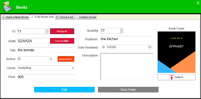 Library System Project Source Code Using Visual Basic  VB.Net Library Management System Source Code