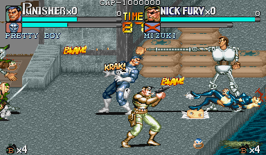 The Punischer+arcade+game+retro+beat'em up+portable+download free