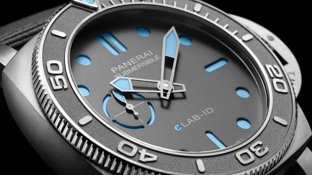 new Panerai Submersible eLab-ID 44 mm gray watch replica PAM1225
