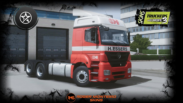Skins Truckers of Europe 3 Roger Monteiro Skins