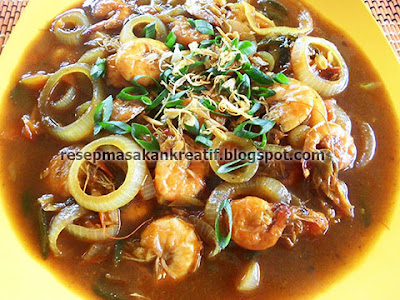 Resep Cara Memasak Udang Kuah Saus Asam Manis Pedas