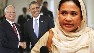 Anina utus ucapan kepada Obama