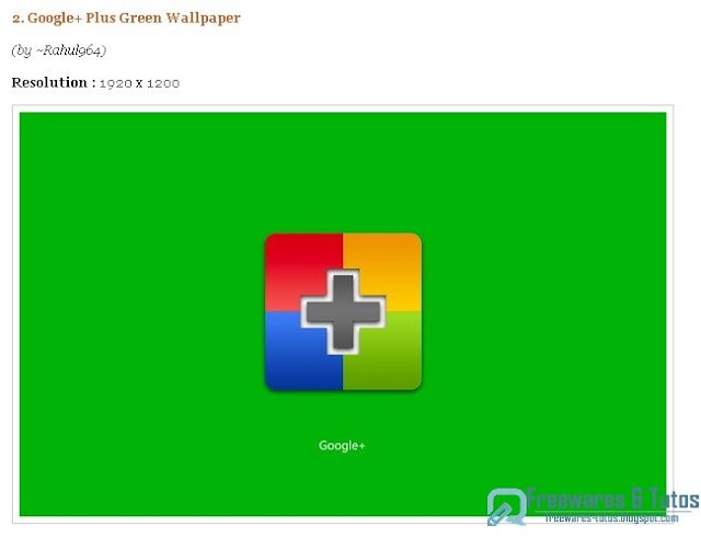 22 fonds d'écran Google+