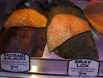 russ and daughters pastrami salmon and gravlax salmon