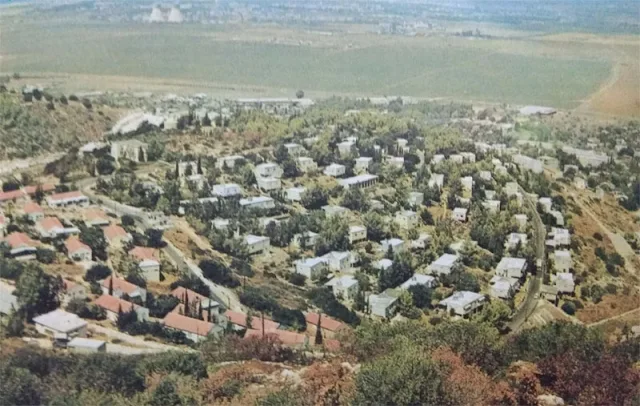 Foto Perkampungan Kubbutz Yagur di Kota Haifa