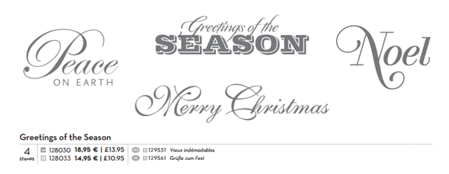 greetings of the season