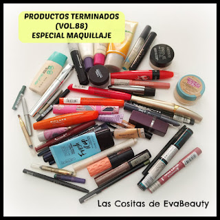 Productos terminados, terminados, decluttering, empties, makeup, maquillaje, opinion, review, beautyblogger ,blogger, blog de belleza, microinfluencer