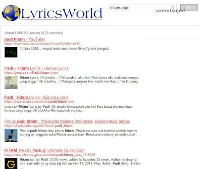  Pada artikel ini kita akan membahas wacana situs gratis yang berfungsi sebagai 5 Mesin Pencari Lirik Lagu Terbaik
