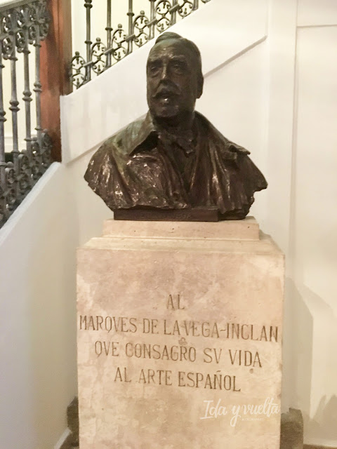 Busto de don Benigno en el Museo del Romanticismo