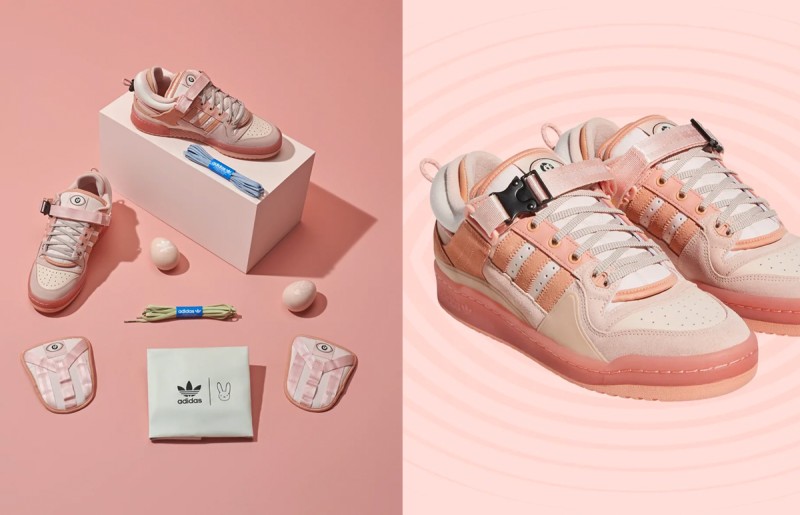 Bad Bunny hace nuestros sueños realidad con los sneakers rosas más cool de la temporada