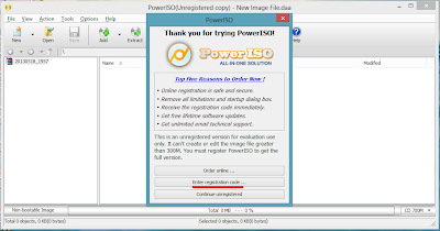 Registrasi Power ISO