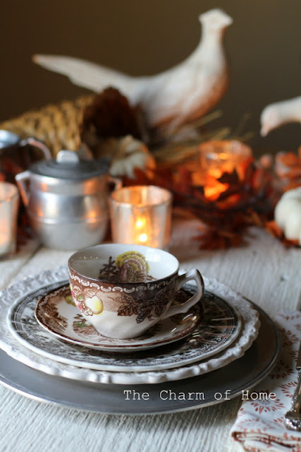 Thanksgiving Tea Table: The Charm of Home