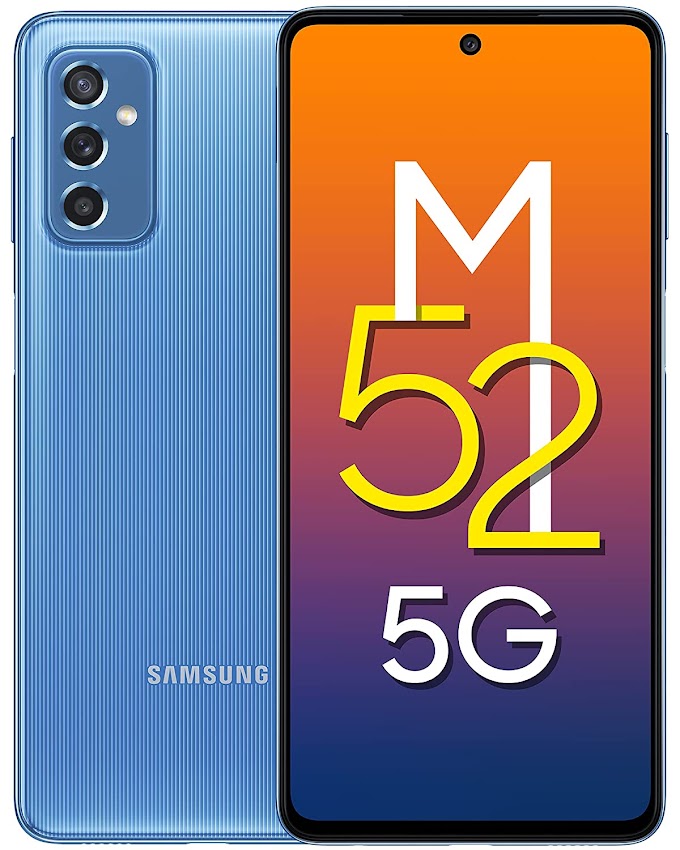 Samsung Galaxy M52 5G (ICY Blue, 6GB RAM, 128GB Storage) Latest Snapdragon 778G 5G | AMOLED 120Hz Display