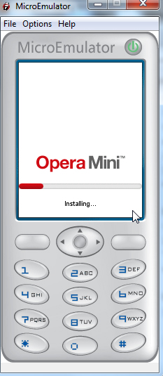Opera Miniをインストールする
