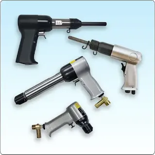 Rivet installation tools for aircraft structure repair