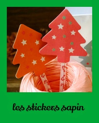  Stickers sapin Noel