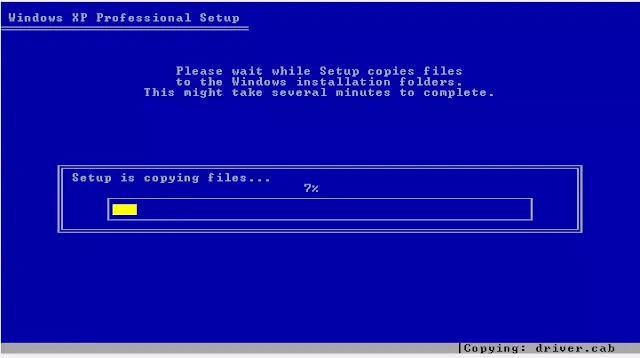 proses copy file windows xp