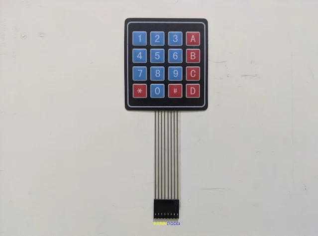 PIC16F887 SPI MCP23S17 Character LCD and KeyPad XC8 Example