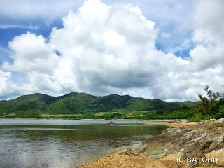 石垣島の名蔵湾 風景写真