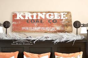 Kringle Coal Sign, Bliss-Ranch.com