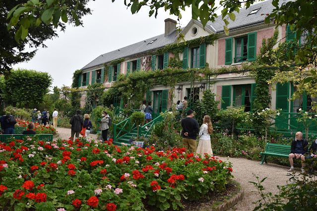  foto do jardim de Giverny 
